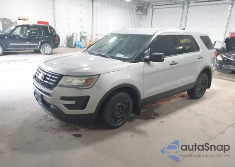 2016 Ford Police Interceptor из США, поврежденный, VIN 1FM5K8AR0GGC92726